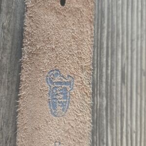 Mens Western Leather Belt